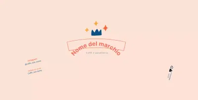 Forme di illustrazione carine rosa