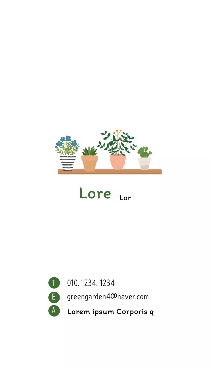 Illustration en blanc d'un jardin botanique soigné