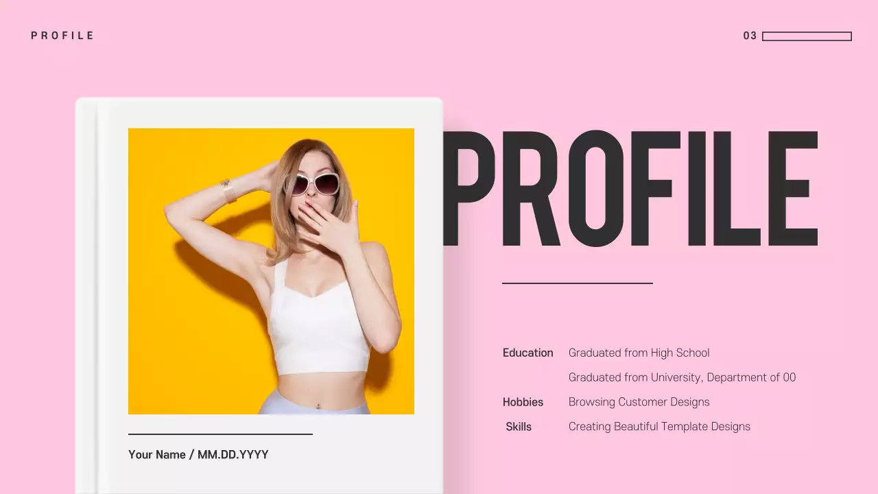 Pink Minimal Guide Presentation