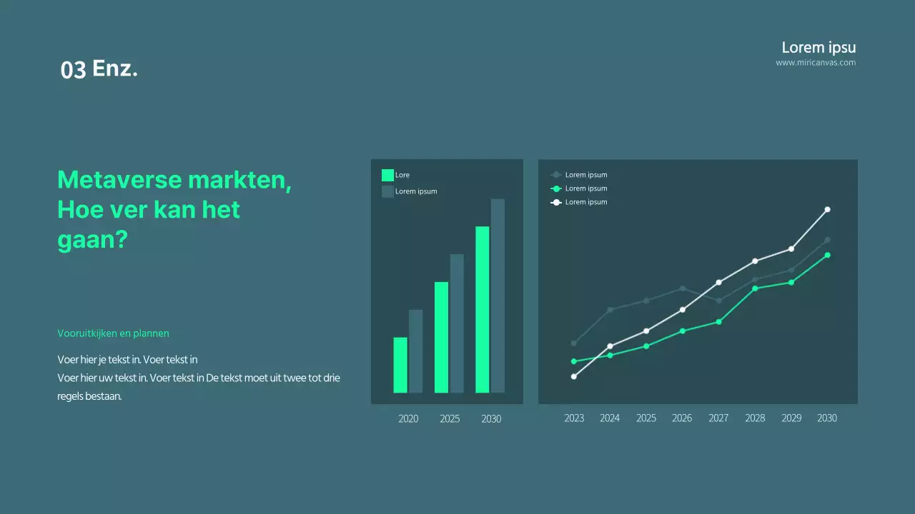 Greentone Metaverse Sjabloon