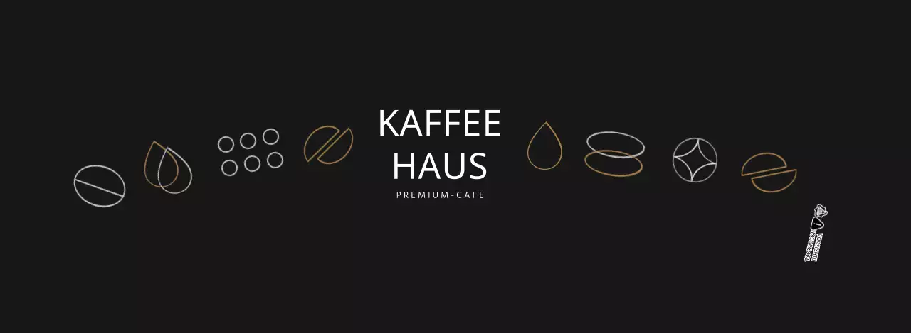 Schwarzer einfacher Cafe-Tassenhalter