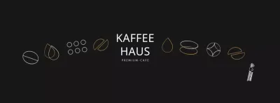 Schwarzer einfacher Cafe-Tassenhalter