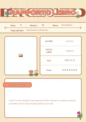 Rapporti di apprendimento esperienziale con simpatiche illustrazioni