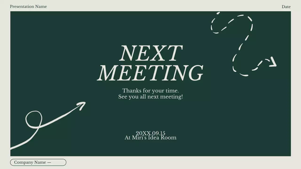 Green Classic Marketing Notes Guide Presentation