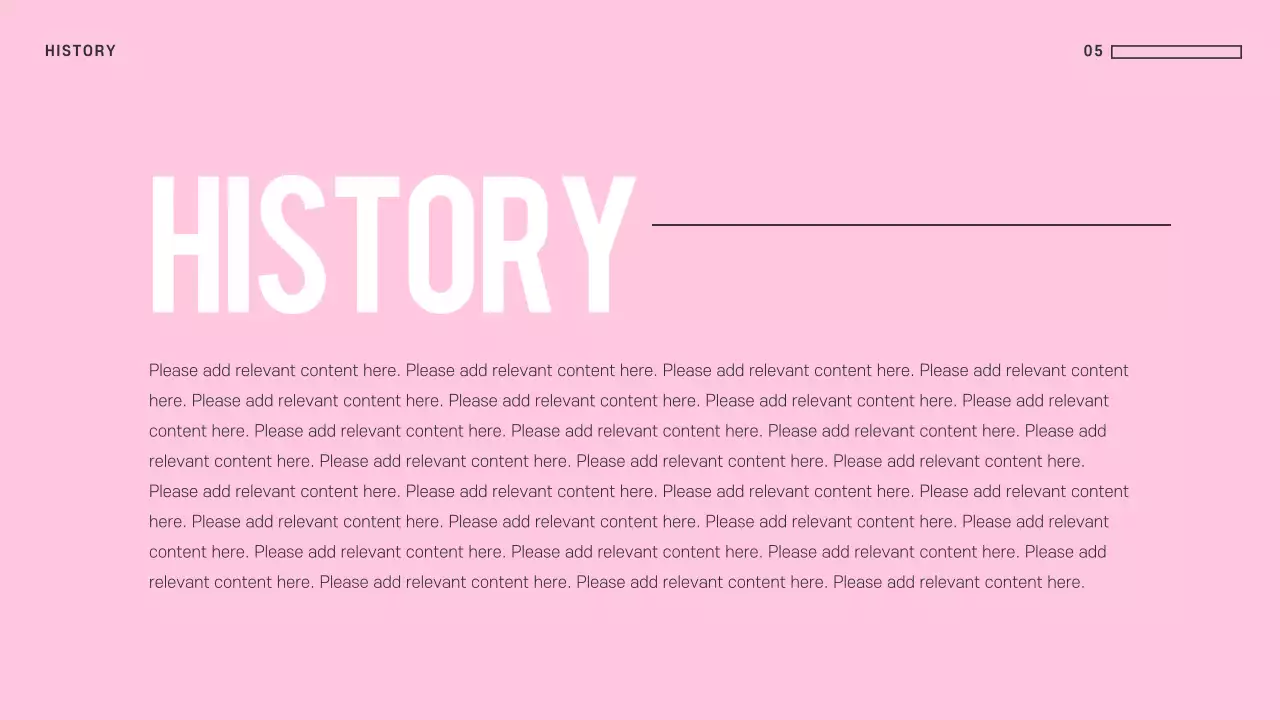 Pink Minimal Guide Presentation