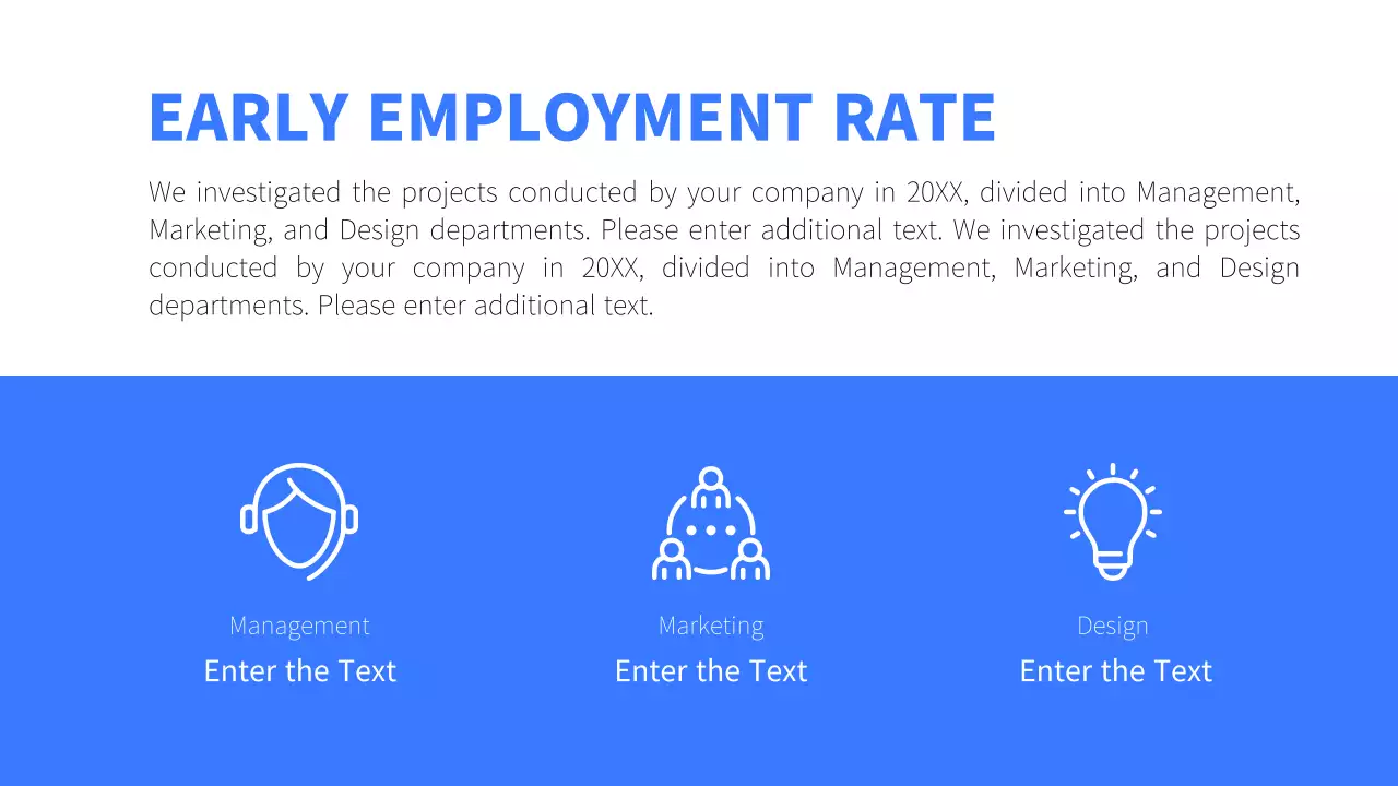 Blue Modern Business Report Presentation