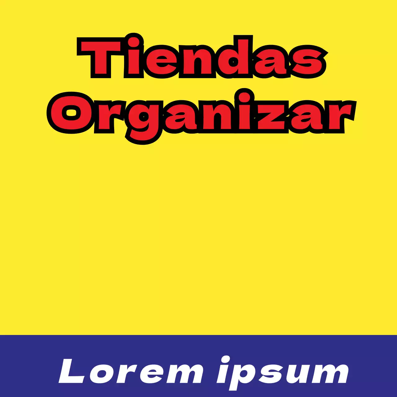 Liquidación de la tienda_Bandera cuadrada