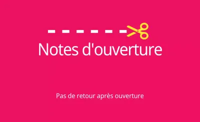 Notes d'ouverture