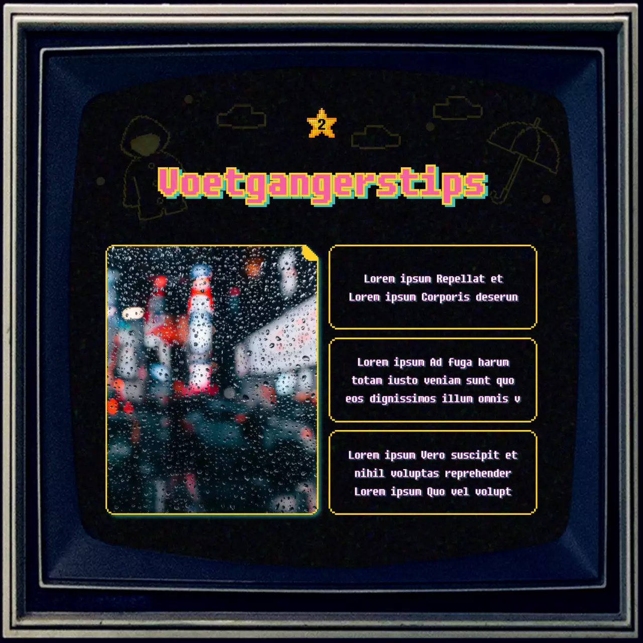 Hoe je je kunt voorbereiden op het regenseizoen met een ouderwets televisieconcept