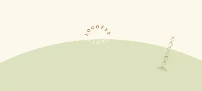 Gelbgrüner Rundschriftzug