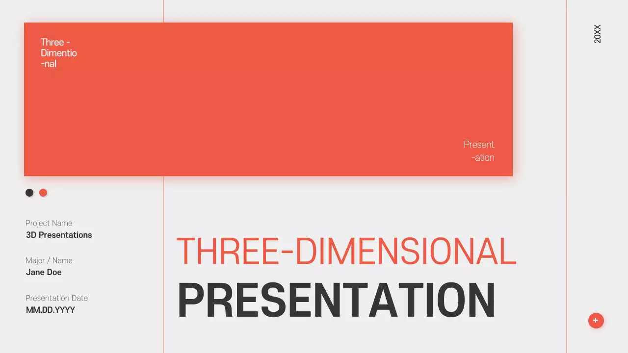 Orange Modern Document Presentation