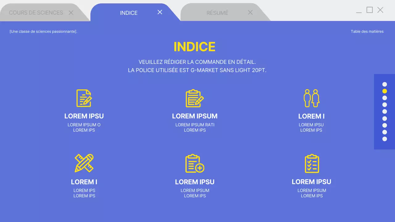 Présentation du programme périscolaire