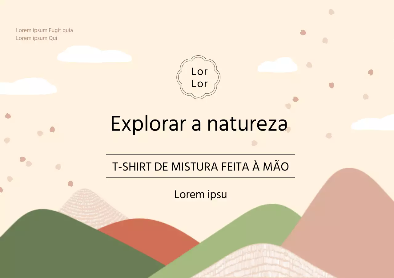 Postais de saquinhos de chá com temas ilustrados e coloridos