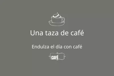 Café dulce