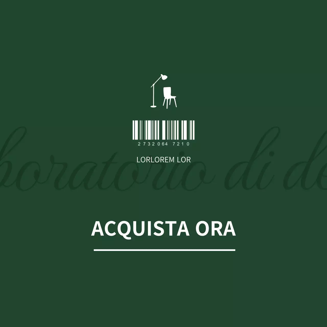 Consulenza cromatica per interni in stile rivista in verde e viola Simple Card News