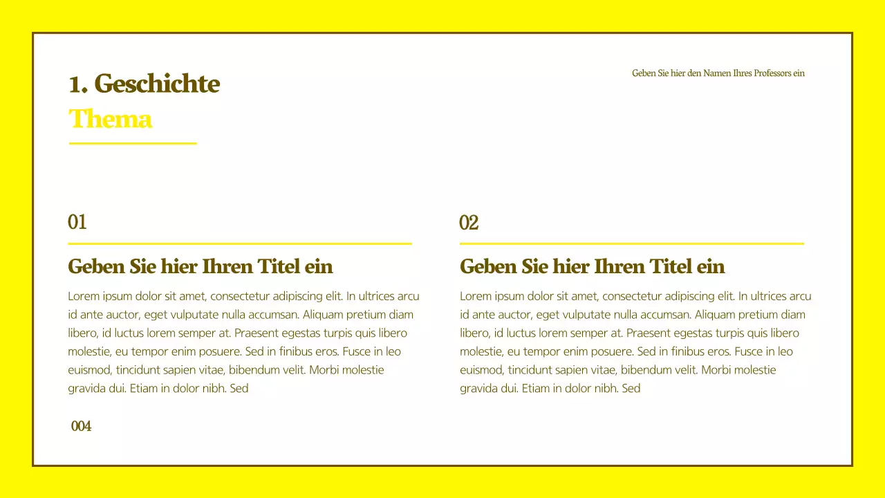 Sauberer Charakter Illustration Tutorial in gelb und braun