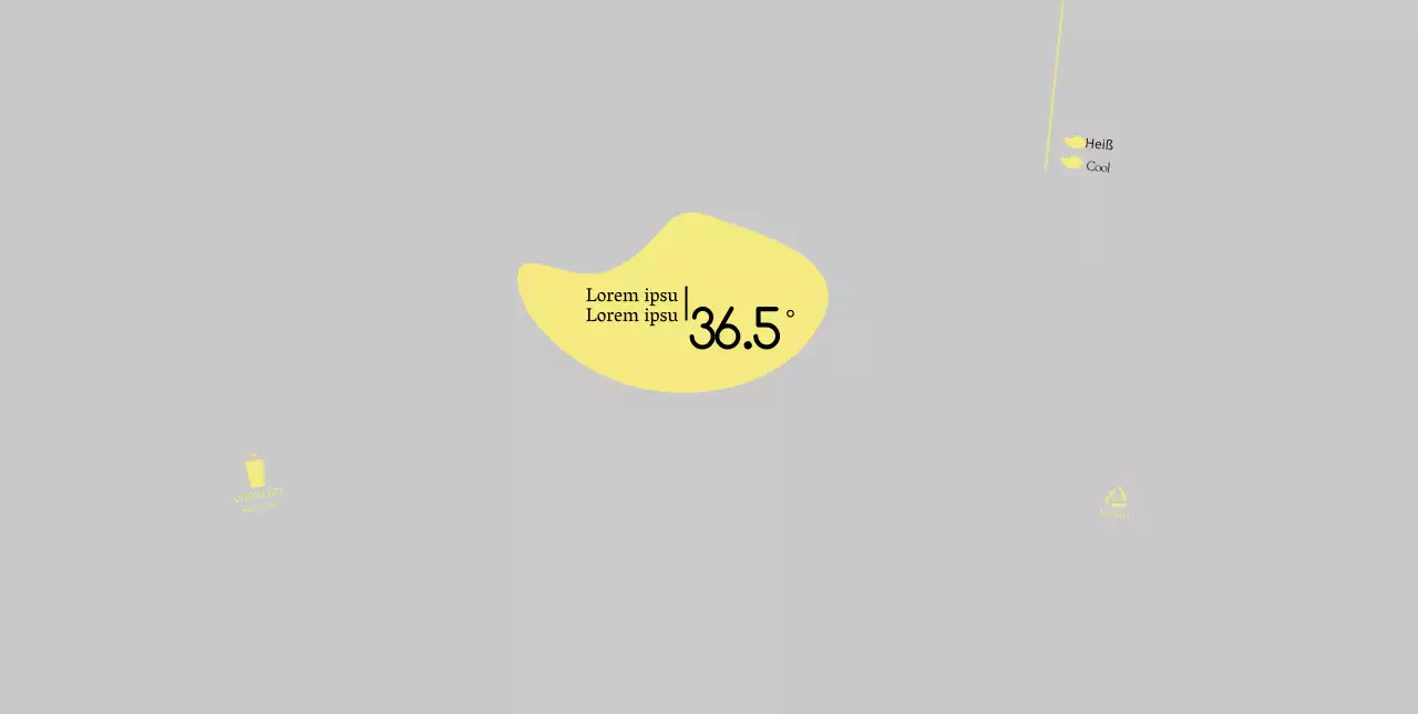 Grau Neat Icon Bäckerei Cafe