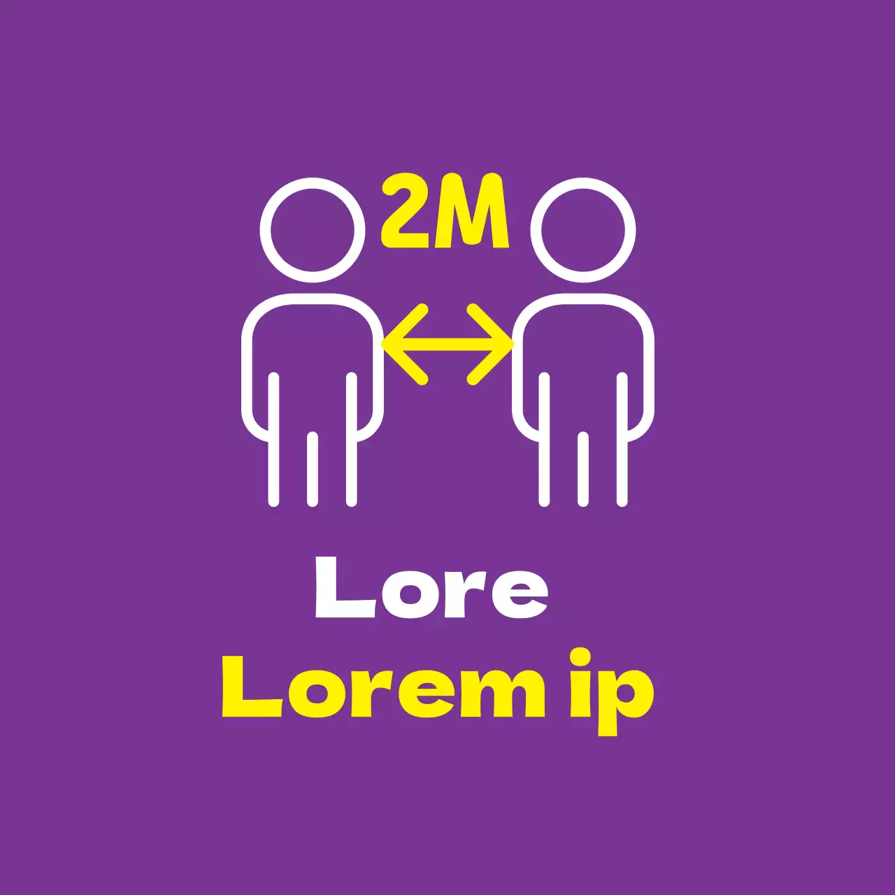 Illustrazione viola della prevenzione della corona ordinata