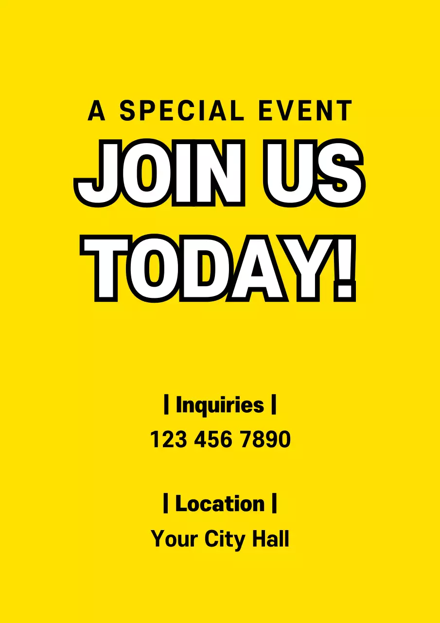 A simple storefront with yellow text