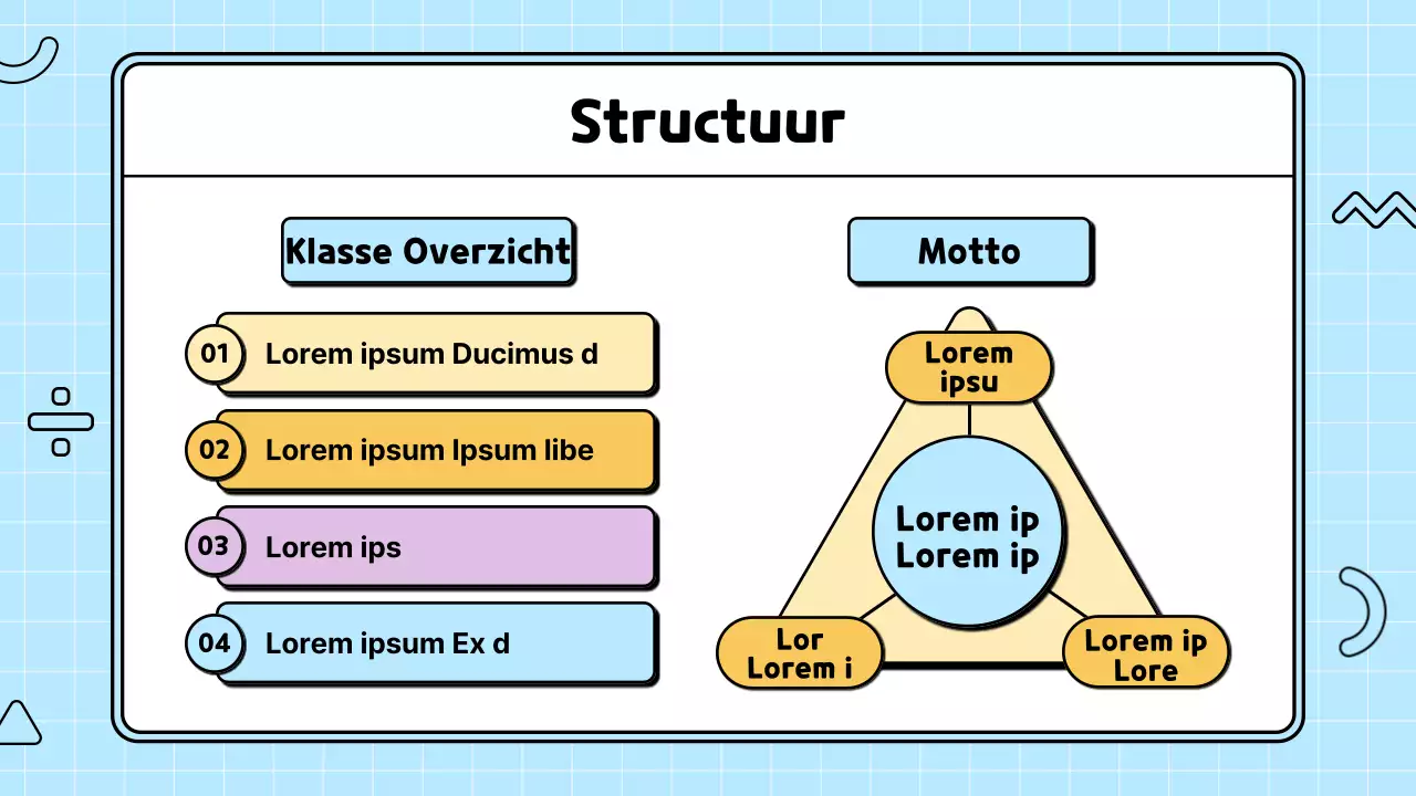Schattig en kleurrijk wetenschapsillustratie lesplan voorstel