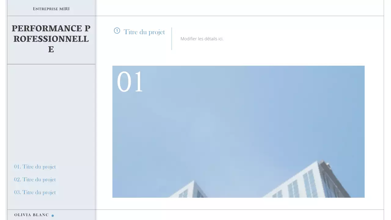 Une lettre de motivation simple et minimaliste en blanc