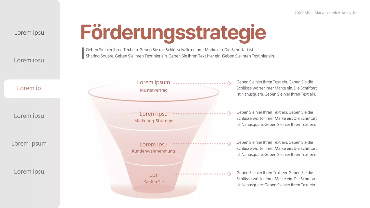 Farbverlauf rosa-beige sauberer Beratungsbericht