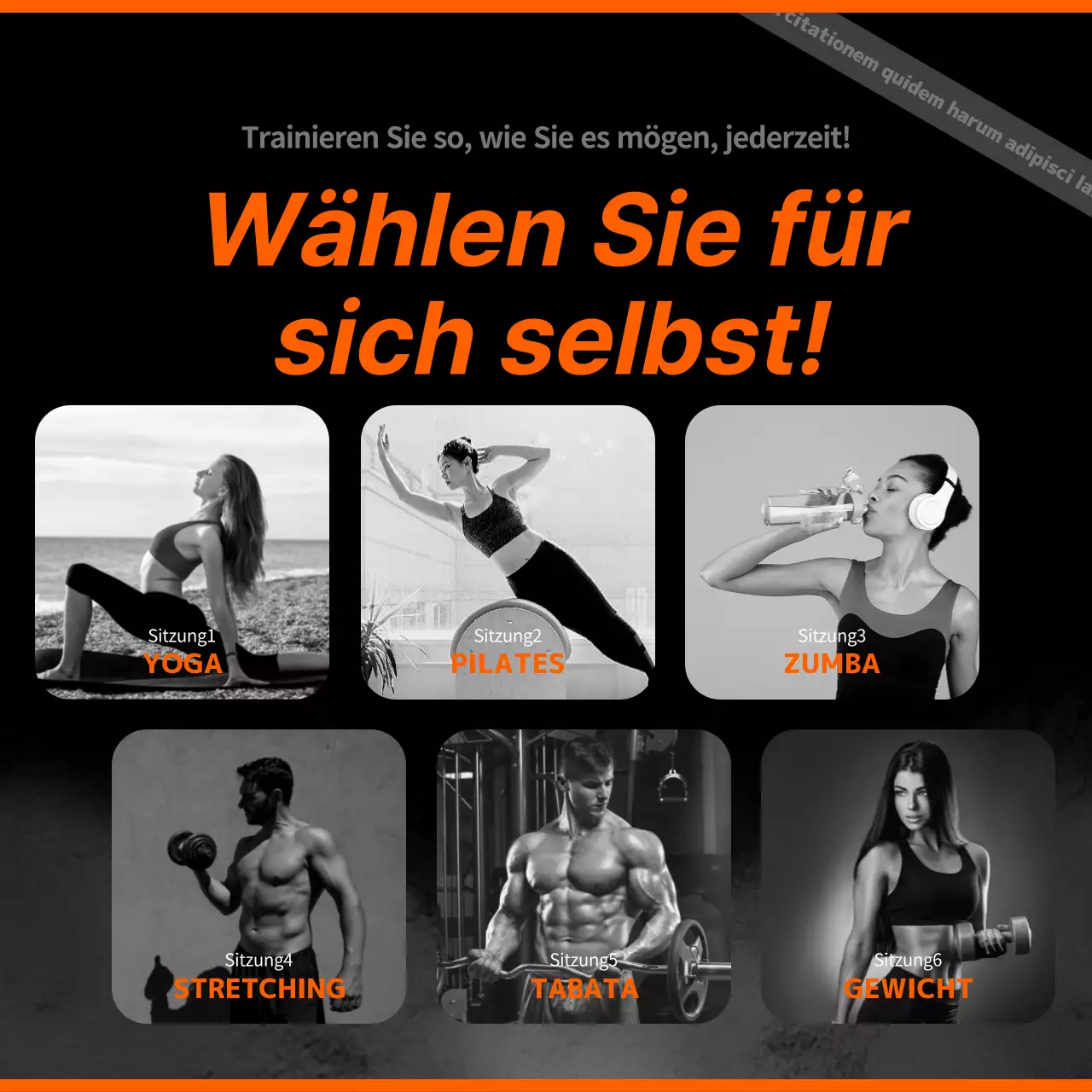 Einführung der schwarz-orangenen Heimdienste