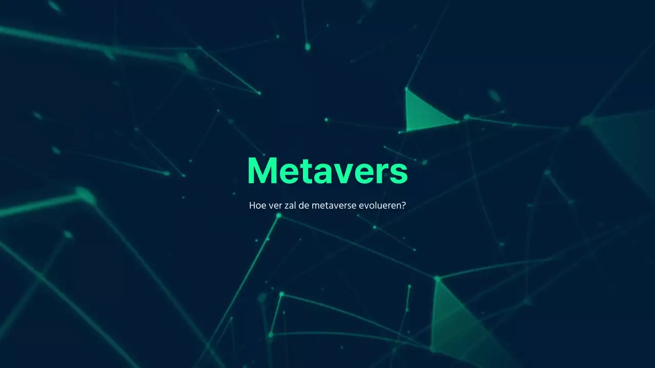 Greentone Metaverse Sjabloon