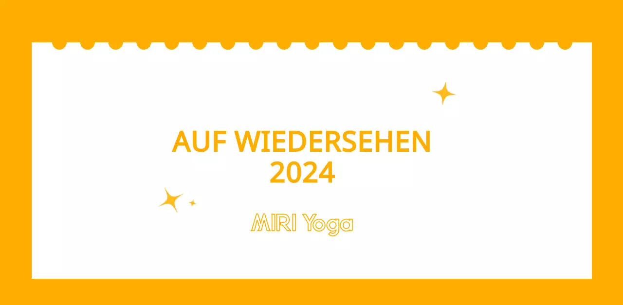 Orangefarbene Kalender zum Verschenken bei der Werbung für Ihr Yogastudio