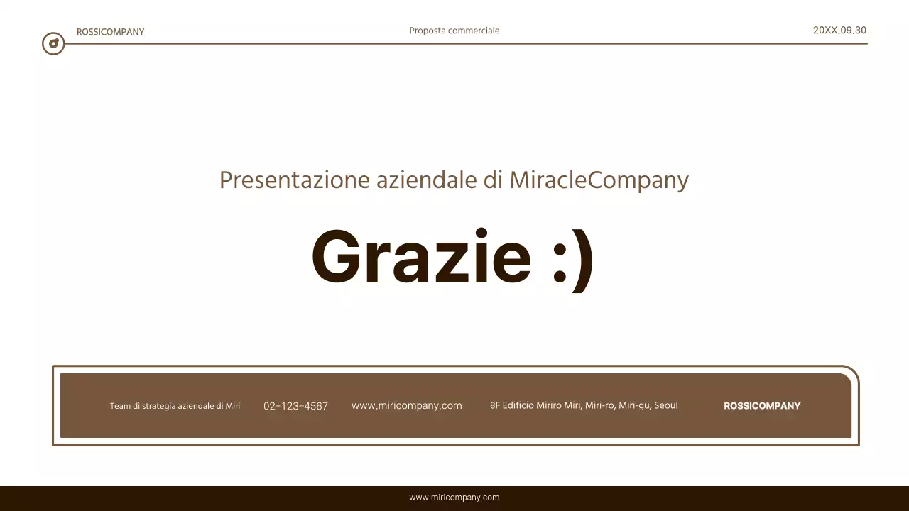 Semplice relazione di evidenziazione del testo in marrone e bianco