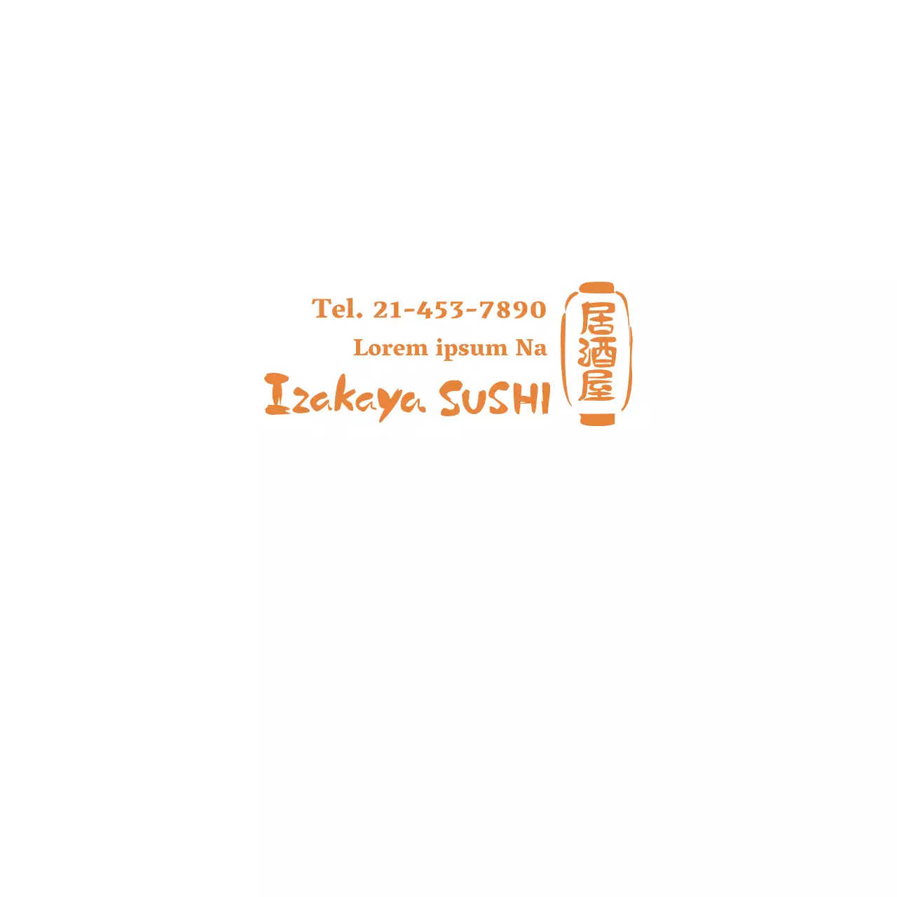 Izakaya sushi