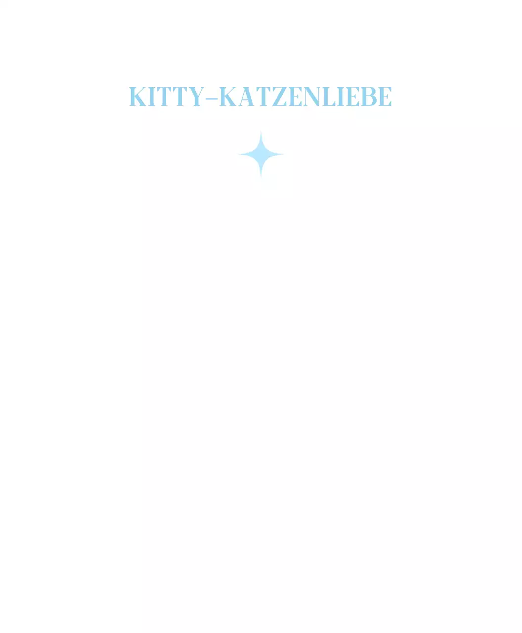 Niedliche weiße Katze mit Himmel Hintergrund