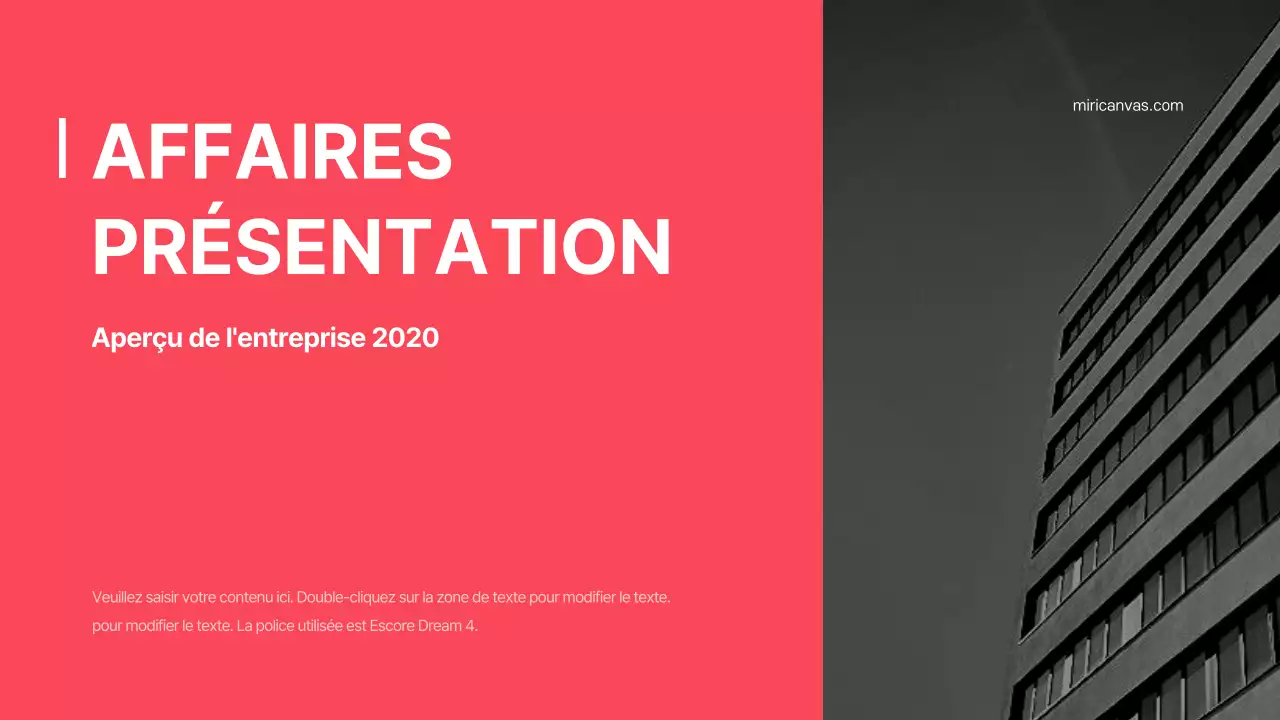 Présentations d'entreprises