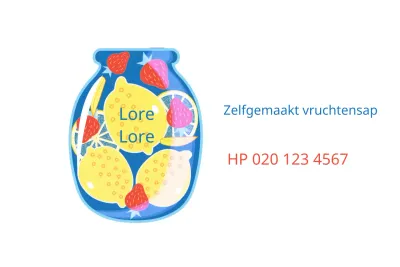 Zelfgemaakt vruchtensap