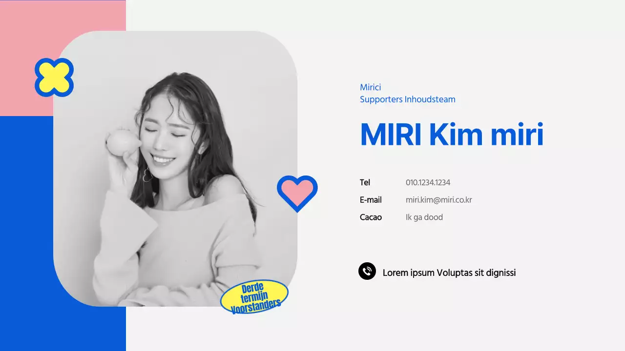 Een prachtig limoengroen en blauw supportersactiviteitenverslag