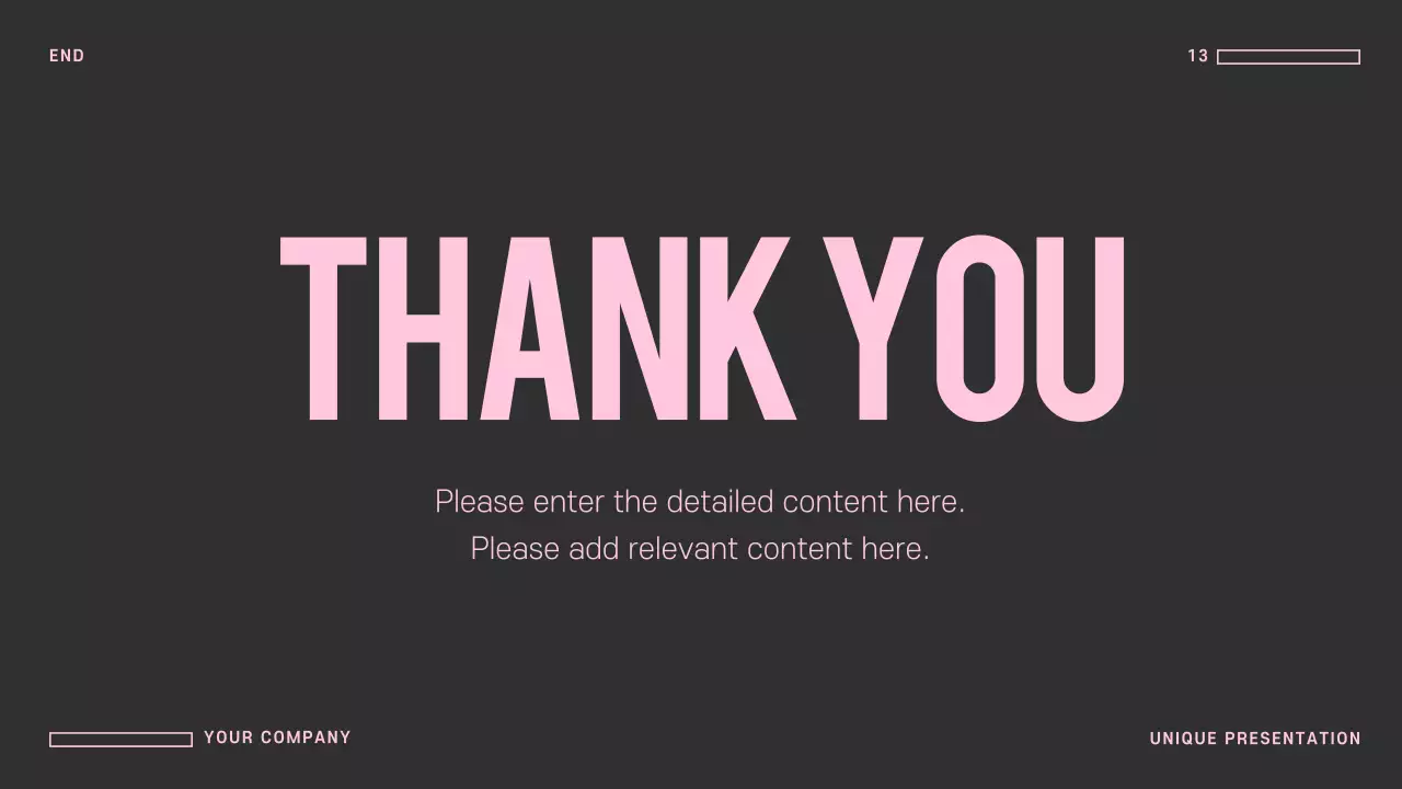 Pink Minimal Guide Presentation