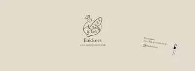 Beige schone illustratie bakkerij cafe
