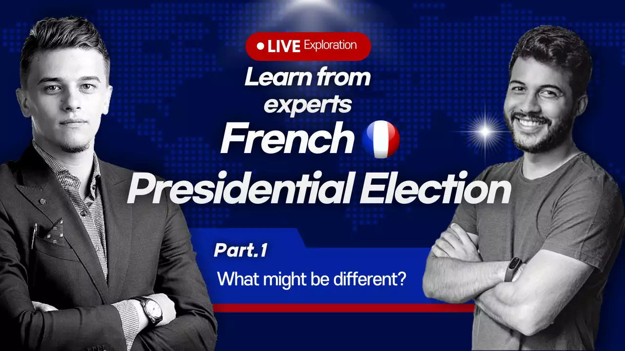 Blue Modern Election Promotion YouTube Thumbnail