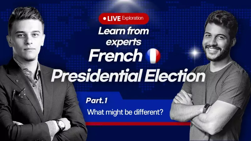 Blue Modern Election Promotion YouTube Thumbnail