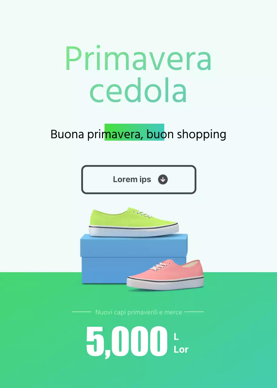 Negozio per la primavera