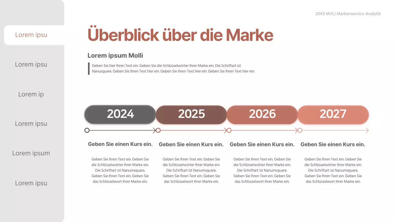 Farbverlauf rosa-beige sauberer Beratungsbericht