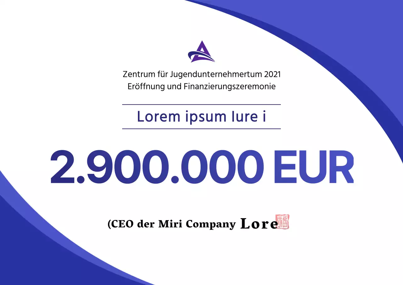 Saubere, blaue Spendentafel