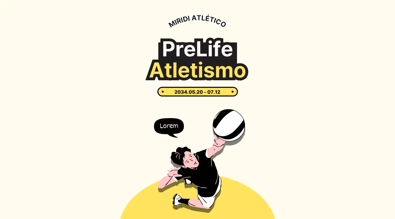 Conceção de um rótulo de água desportiva brilhante e energético para um evento desportivo