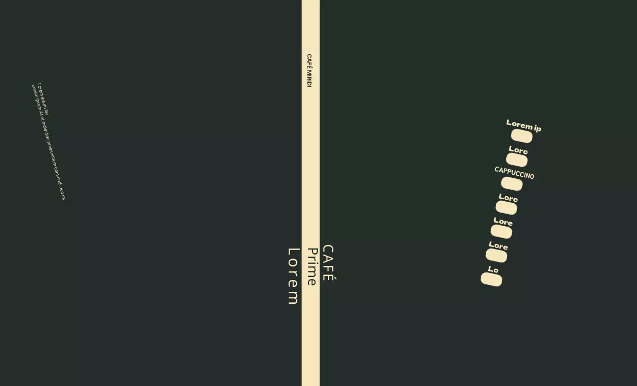 Liste de contrôle du café Black Simple Lines