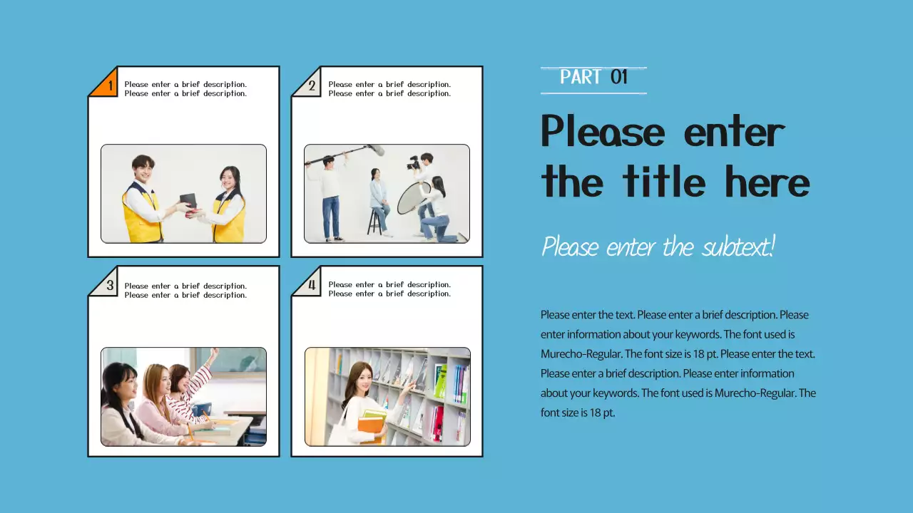 Blue Simple Guide Presentation