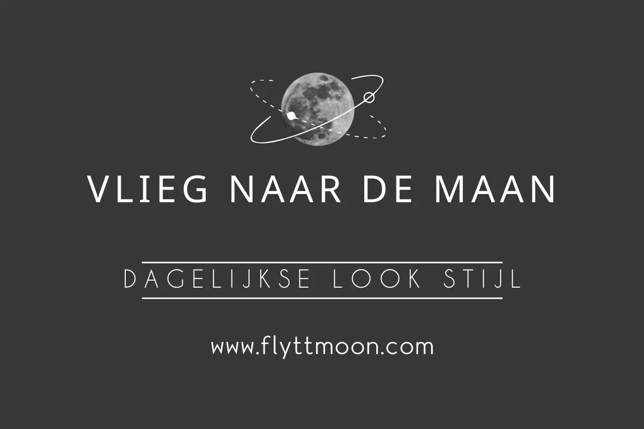 Naar de maan vliegen
