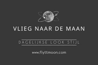 Naar de maan vliegen