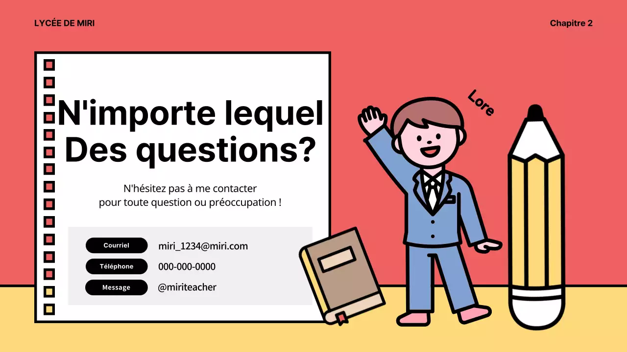 Des illustrations lumineuses et mignonnes sur la vie et l'éthique