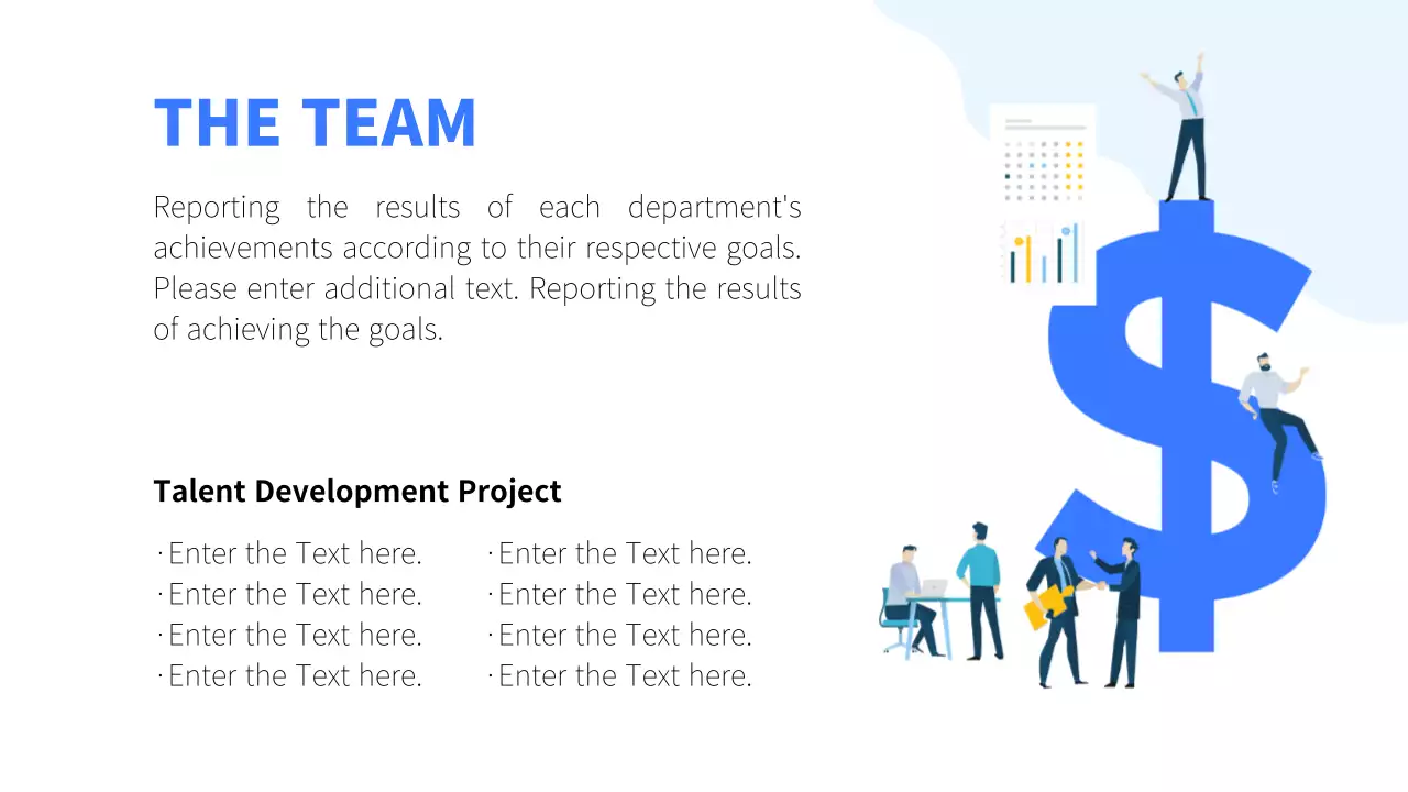 Blue Modern Business Report Presentation