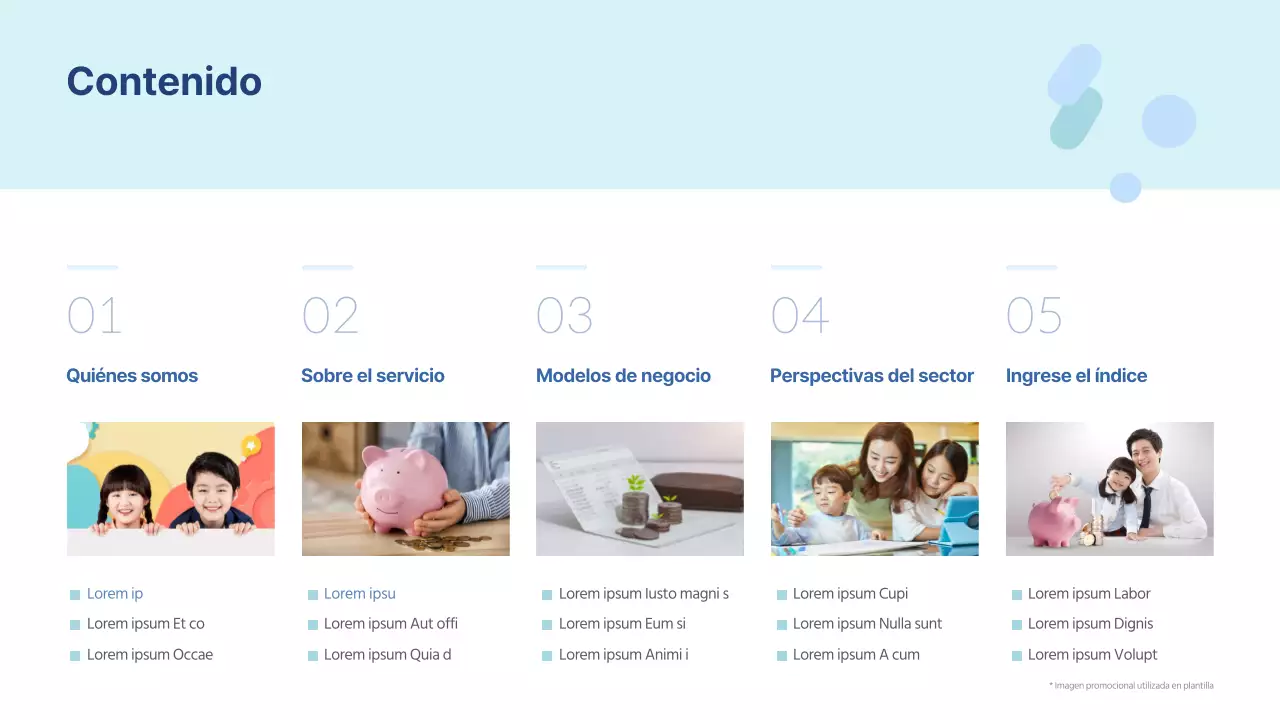 Propuesta de inversión en servicios de aplicaciones financieras